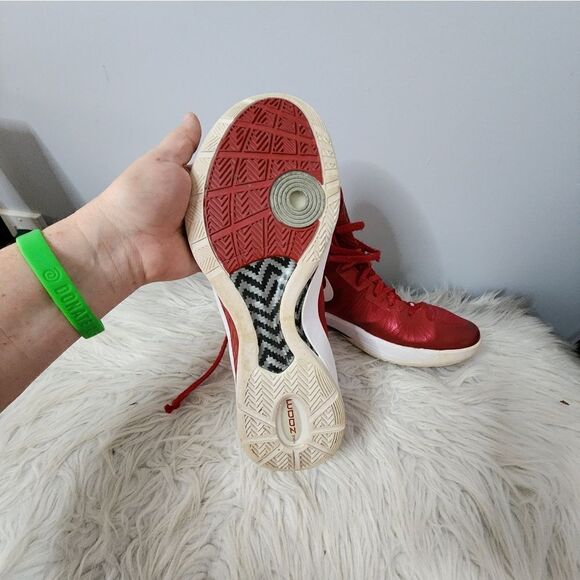 Nike Mens Hyperdunk 2011 TB 454143-600 Red Basketball Shoes Sneakers Size 11 - Picture 7 of 9